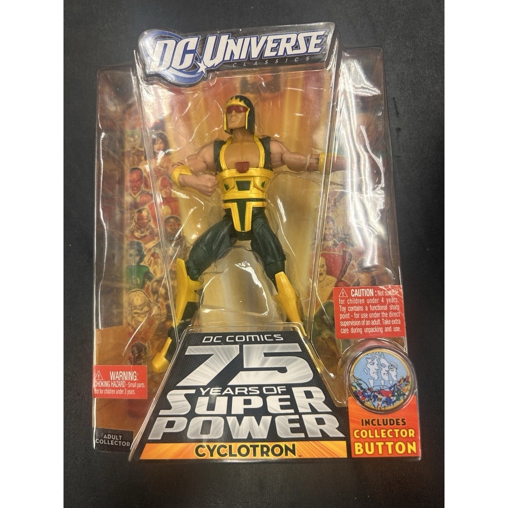 Mattel DC Universe Classics Cyclotron 2009 Trigon BAF Wave 13 Figure
